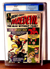 DAREDEVIL  1 CGC 8.0 1st APPEARANCE/ORIGIN MAJOR KEY SILVER AGE  MAKE OFFER 