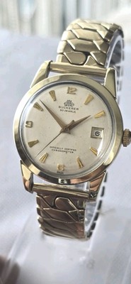 Herren Vintage Gold Capped BUCHERER 30J OFFIZIELL ZERTIFIZIERT Automatik CHRONOMETER