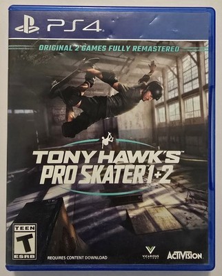 Tony Hawks Pro Skater 1+2 PS4 PlayStation 4 Skateboarding Game Tested