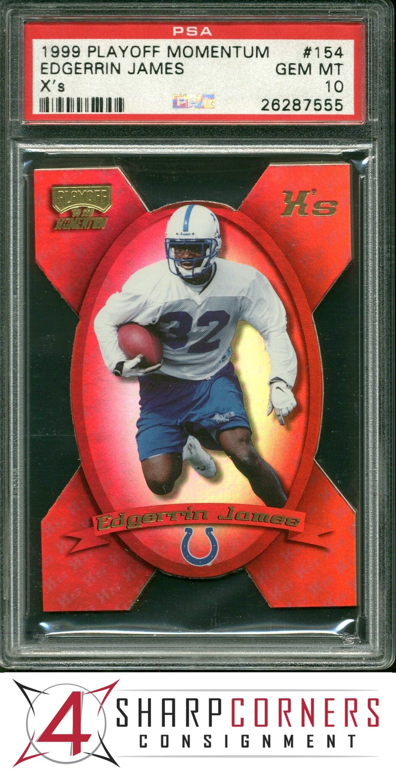 Edgerrin James Playoff Momentum #154 Xs