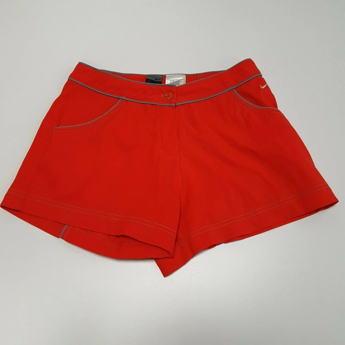 Womens red cheap shorts uk