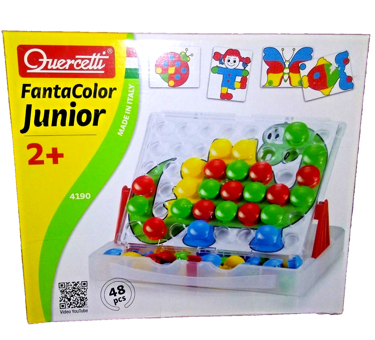 Quercetti Fantacolor Design Insteek mozaïek, 100 ... | Speelgoed