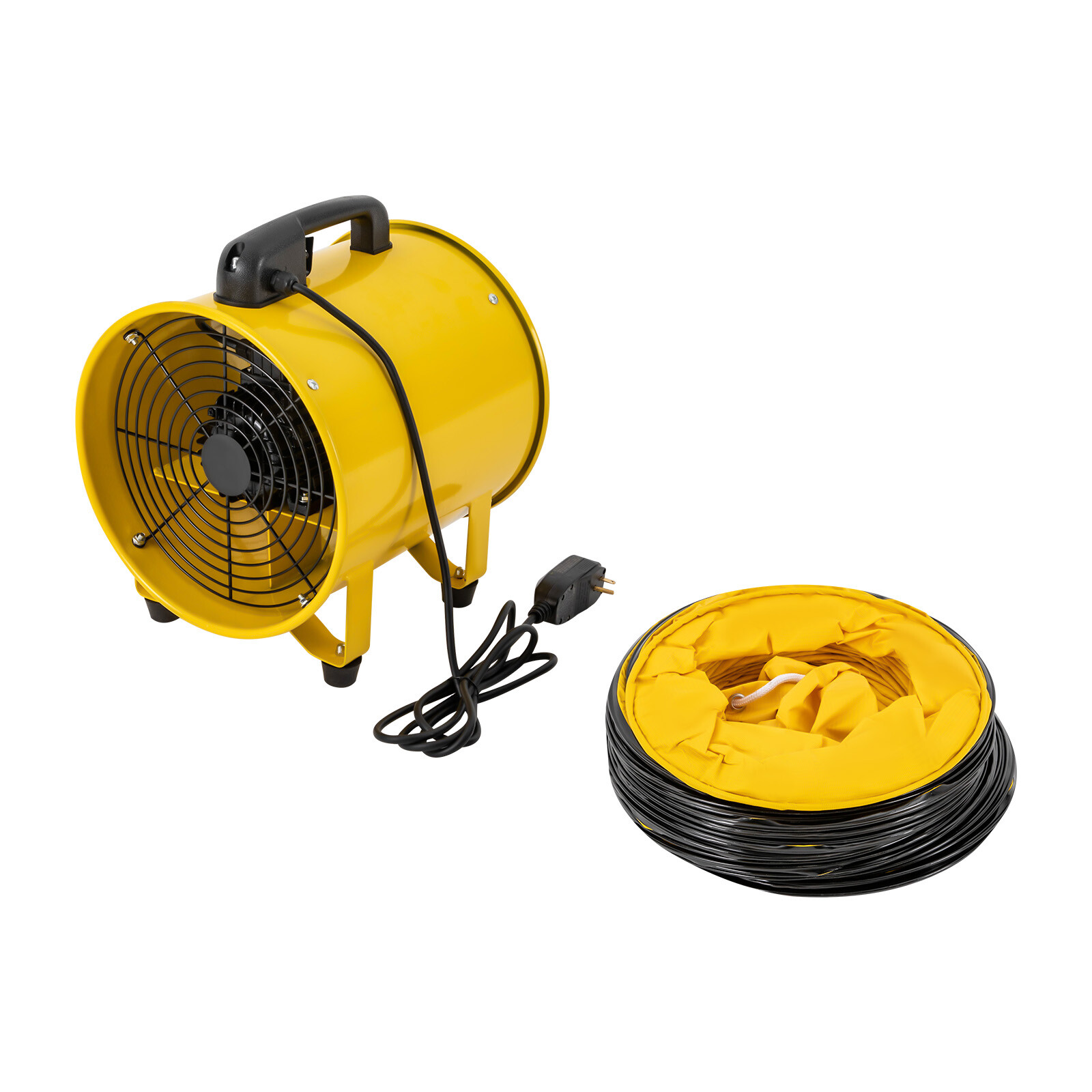 Portable 12" Extractor Blower Fan w/ 5m Duct Hose Ventilator Industrial