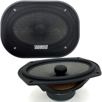 Sundown Audio SA-69CX V.2 6'' x 9'' 125W RMS 2-Way Car Stereo Coaxial Speakers
