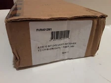 NOS Comnet FVR4012M1 4 CH 10 Bit Dig Video Receiver + 2 CH Bi-dir Data 1 Fiber