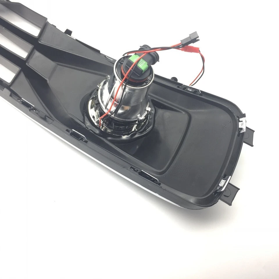 2in1 LED Angel Eyes DRL Halogen Lamp Projector Lens Foglights For Audi A6 2016 Foto 4 de 4