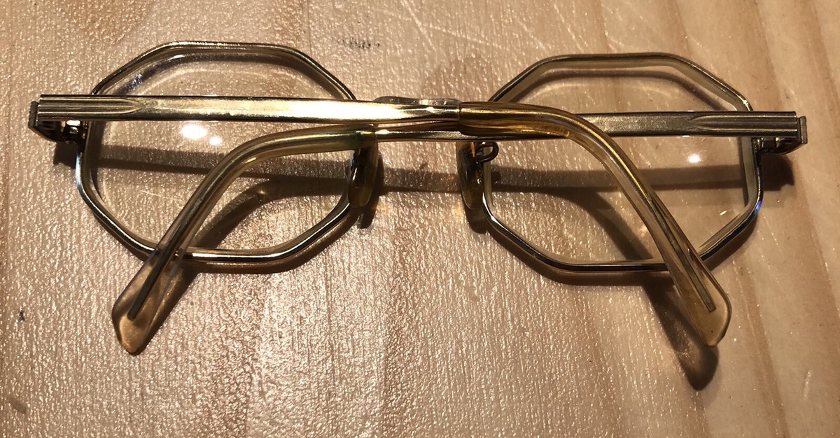 Vintage Art Craft 1/20 12K G F Octagon Glasses | eBay