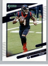 2021 Donruss #163 Deshaun Watson  Houston Texans V88887
