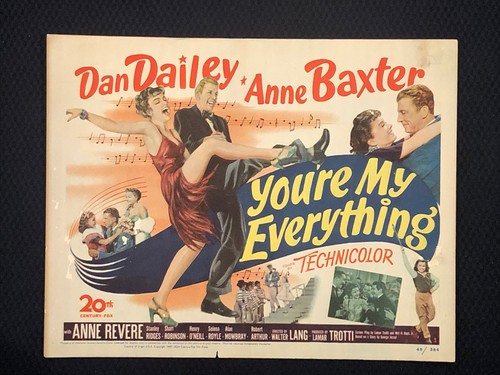 YOU'RE MY EVERYTHING Complete Set of Original Lobby Cards - 1949 - Picture 2 of 9