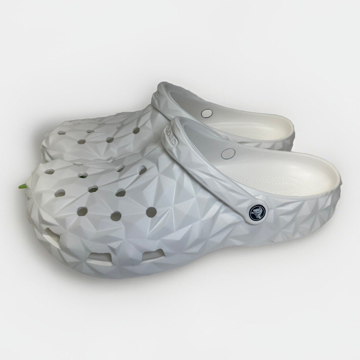 Crocs White Classic Geometric Clog NEW Crocs Classic Geometric Clogs | Mercari main image 2