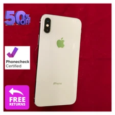 Apple iPhone X 64GB 256GB Good OLED Display Unlocked Verizon At&t T-Mobile 