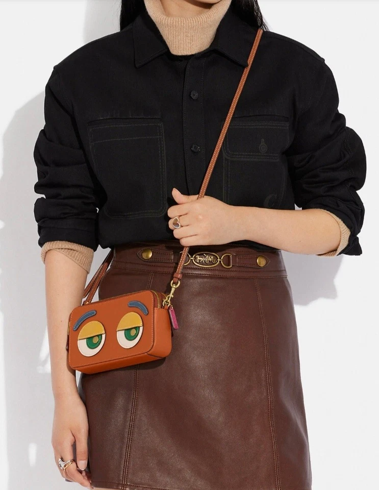 Bandolera Coach Coachies Dreamie Kira Edición Limitada Especial Nueva con Etiquetas Foto 3 de 4