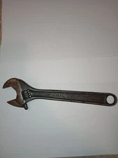 Vintage CRESCENT Crestology  10” Adjustable Wrench USA Made