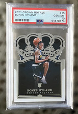 2021 Panini Crown Royale Bones Hyland Rookie PSA 10 GEM MINT!!!