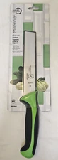Mercer Culinary Millennia 6 inch Produce Kitchen Knife Green