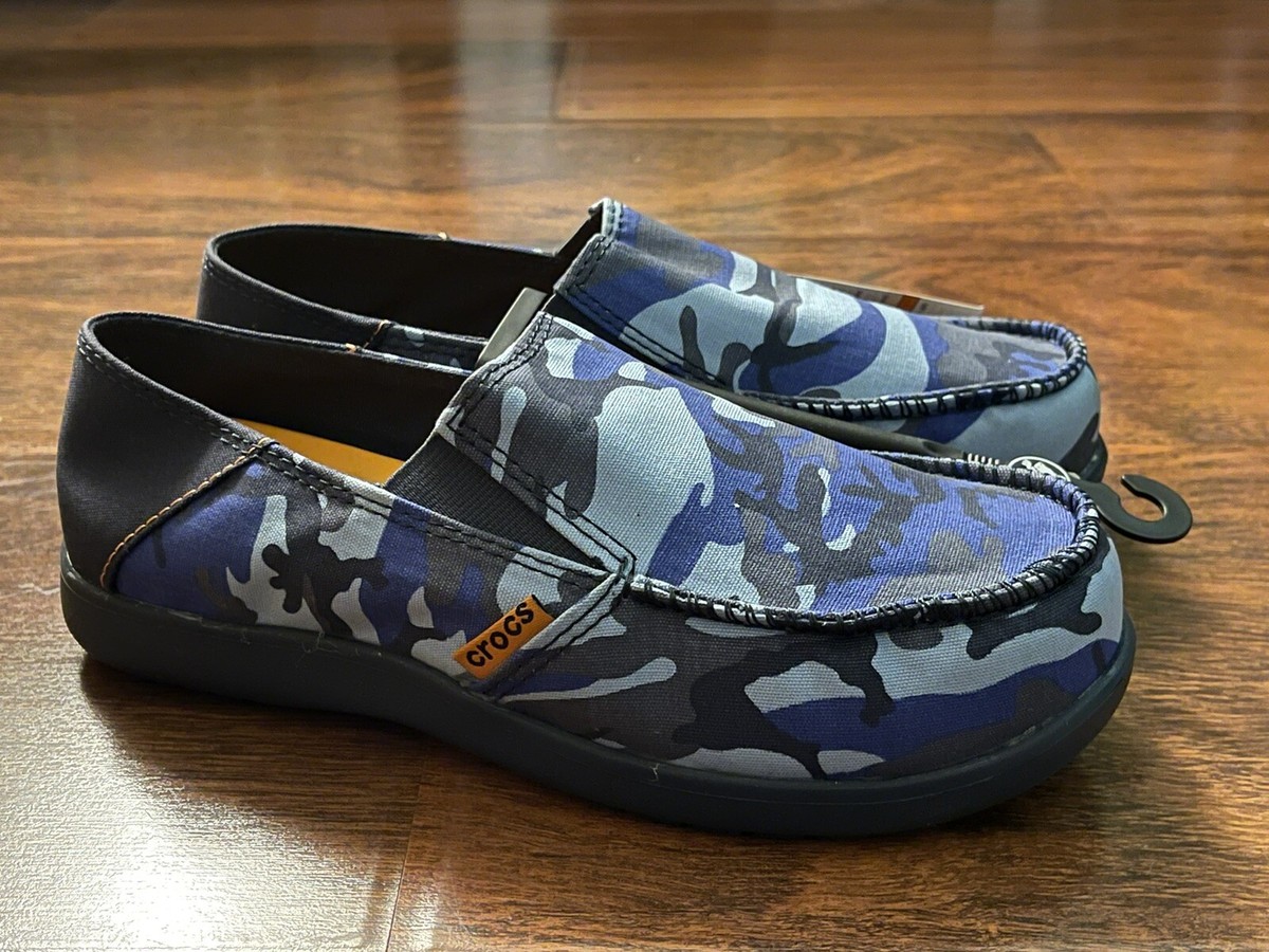 HOT Kids Shoes Kids Crocs Santa Cruz Crocs Kids Junior Navy