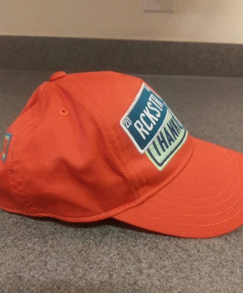 Gymboree Hat Cap Size Medium Unisex Orange - Image 3 of 4