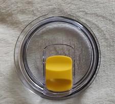 New Yellow Magnetic Lid Replacement for YETI 30 OZ Pack of Two Lids BPA-Free