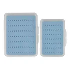 Aventik Clear Slim Fly Fishing Box With Blue Foam Fishing Tackle Storage