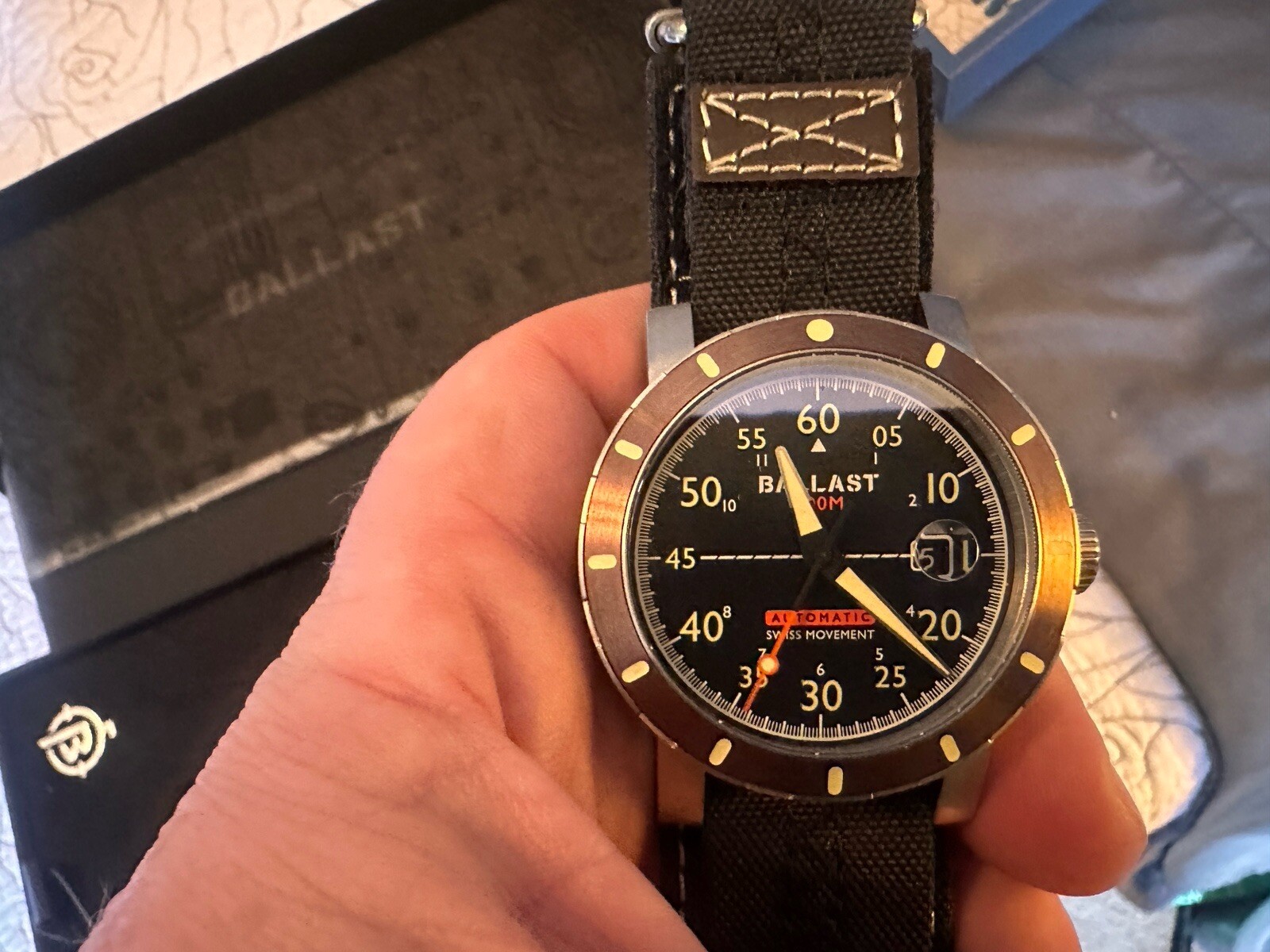 New Ballast Perisher Limited Edition Mens Automatic Watch eBay