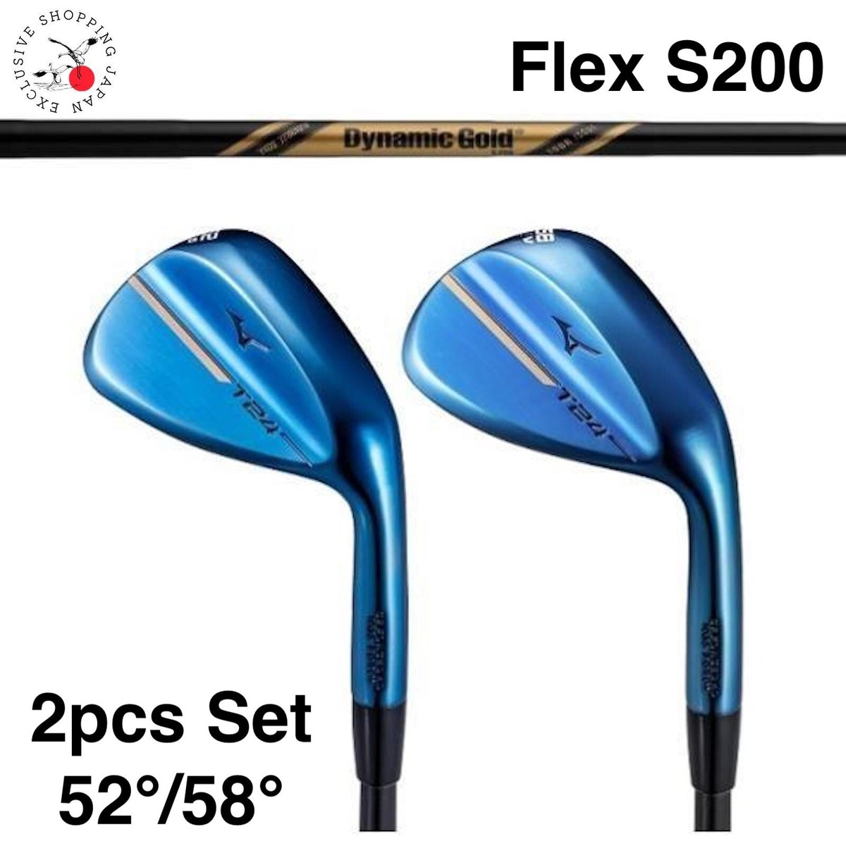 MIZUNO T24 WEDGE BLUE LIMITED EDITION 52°/58° 2pc Set Tour MIZUNO T24 WEDGE BLUE LIMITED EDITION 52°/58° 2pc Set Tour