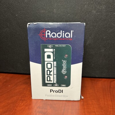 Radial Engineering ProDI Passive Direct Box (5847) New