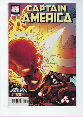 Captain America #3 MARVEL Zircher Cosmic Ghost Rider Variant Cover (2018) NM New