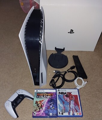 Sony PS5 Blu-Ray Edition Console - White