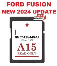 2024 Ford FUSION MAP UPDATE A15 Sync2 SD Card...