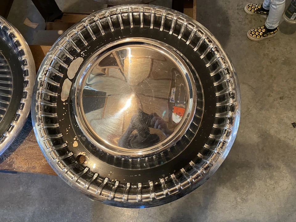 Dodge Polars Seneca 1960 tapacubos 15"" juego 4 1940831 Foto 3 de 4