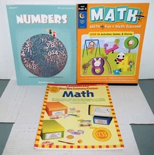 Elementary  3 books - Math Learning -