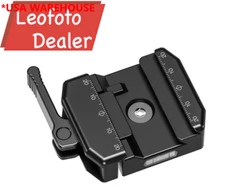 Leofoto LSC-52 Lever-Release Hybrid Clamps Square | Arca & Picatinny Compatible