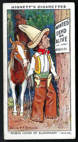 HIGNETT - AUFNAHMEN AUS DEN FILMEN - #39 ROBIN HOOD OF ELDORADO