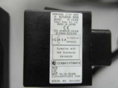 Kawasaki ZX6R ECU CDI 21175-0354 Lock Set Fuel Cap Transponder