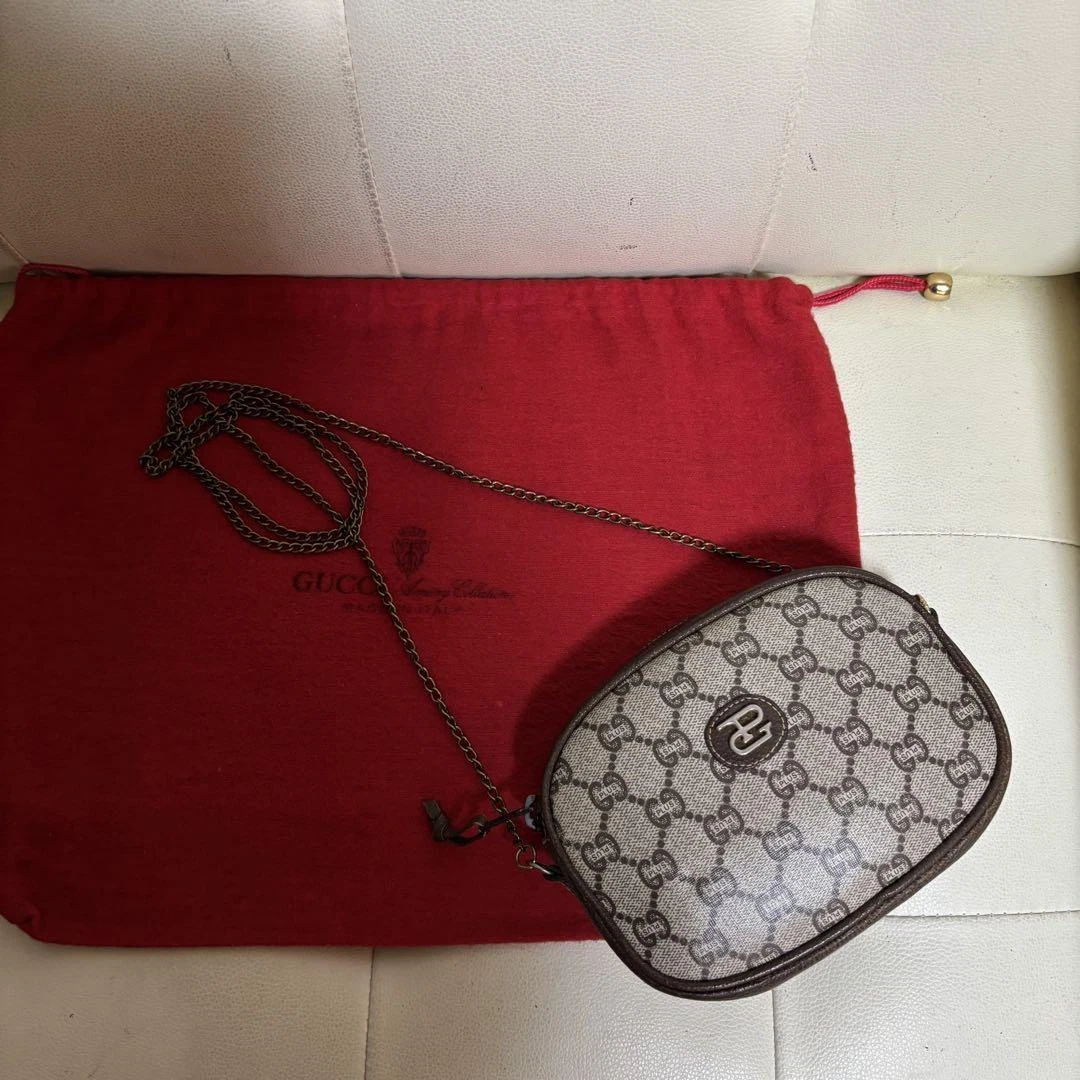 Ancien mini sac à bandoulière Gucci Plus