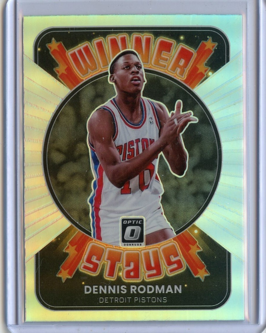 2021-22 Donruss Optic Winner Stays Holo #6 Dennis Rodman | eBay