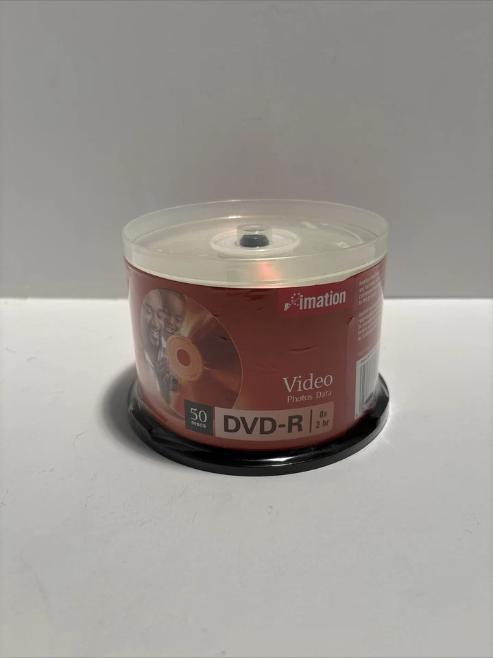 Imation DVD-R, 8X 4.7GB, 50 Pack Spindle Blank Media Recordable Disks (W) - Image 2 of 4