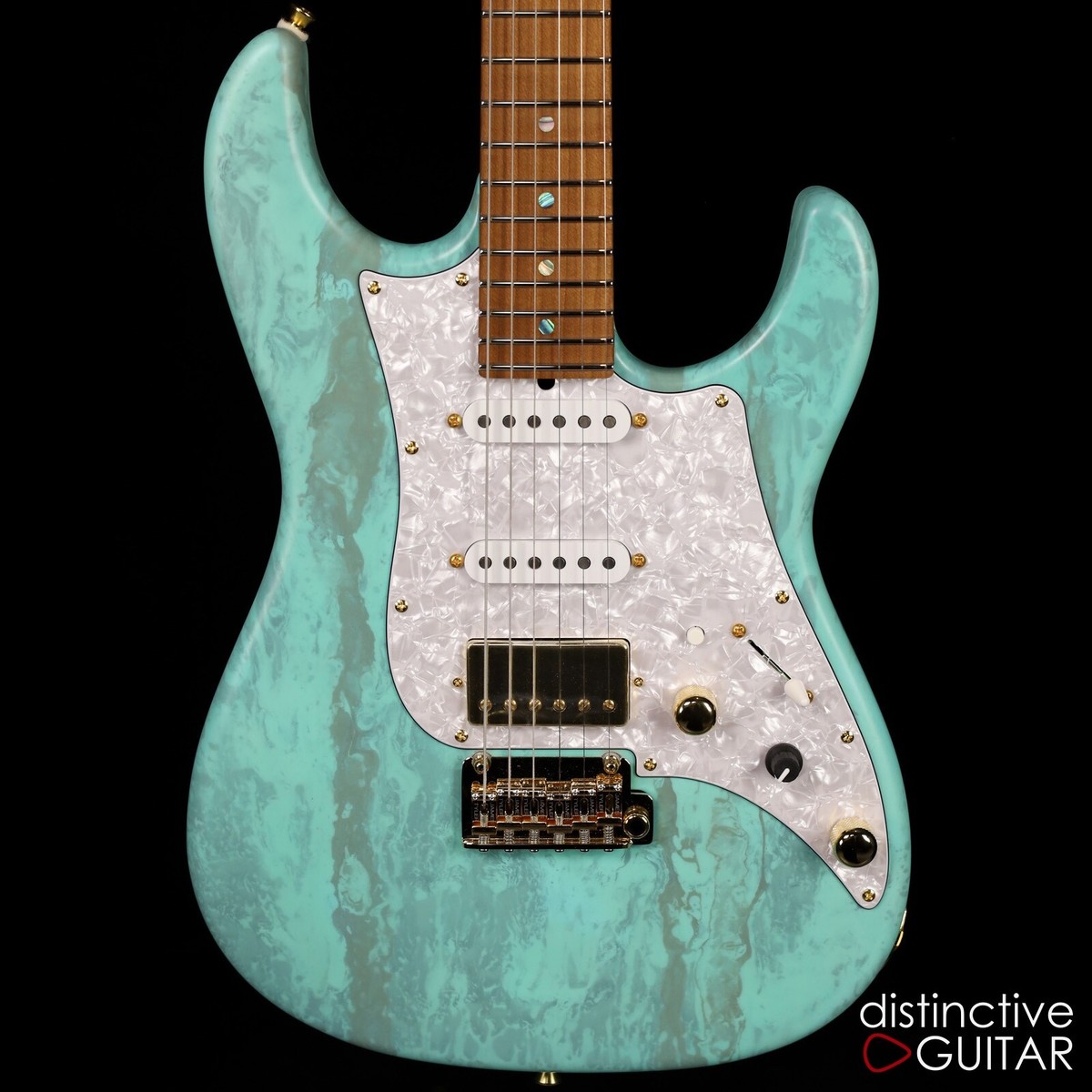 JAMES TYLER STUDIO ELITE HD SEA DRAGON SHMEAR ROASTED MAPLE NECK