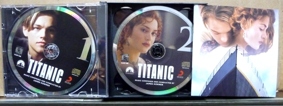 TITANIC 20th Anniversary Soundtrack Score LA-LA LAND (4-CD Set) James Horner NEW - Image 3 of 4