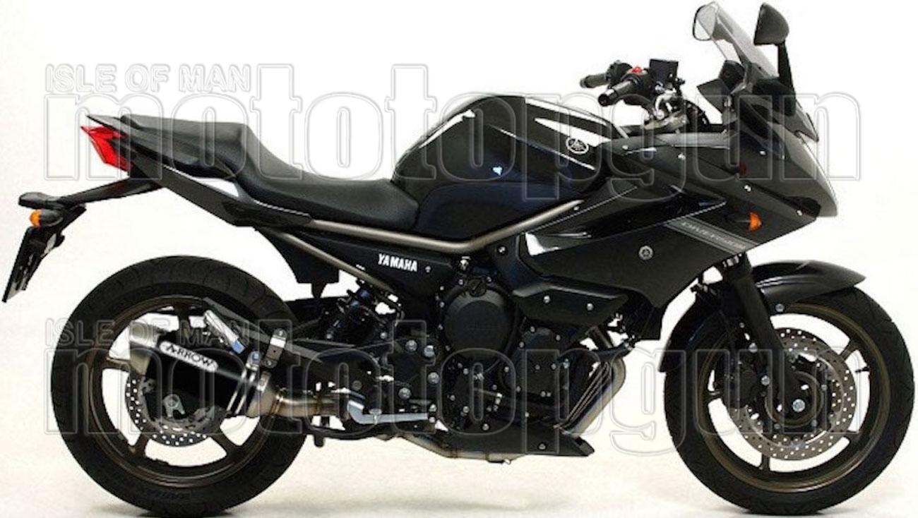 ARROW LIGNE COMPLETE APPROUVE RC THUNDER NOIR YAMAHA XJ6 DIVERSION 2013 13 8019799046887