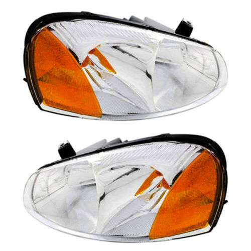 Par de faros para Chrysler Sebring Lx Lxi convertible 2001 2002 2003 Ch2503128 - Imagen 2 de 2