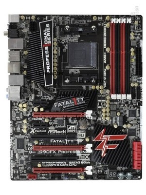 For ASROCK 990FX PROFESSIONAL motherboard 990FX AM3/3+ 4*DDR3 32G ATX tested ok