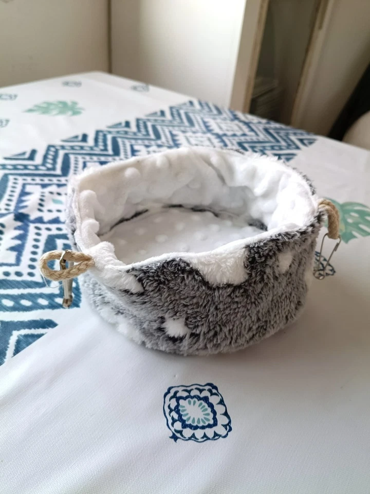 Nido y Cestito Colgante para Roedores de Buena Calidad talla XL   - Imagen 4 de 4