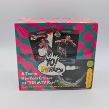 1991 Pro Set Yo Mtv Raps Musicards Series 1 Sealed Box 36 Packs Ll Cool J Hammer 1991 Pro Set Yo Mtv Raps Musicards Series 1 Sealed Box 36 Packs Ll Cool J Hammer