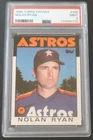 PSA 9 1986 TOPPS TIFFANY NOLAN RYAN #100 RARE L@@K