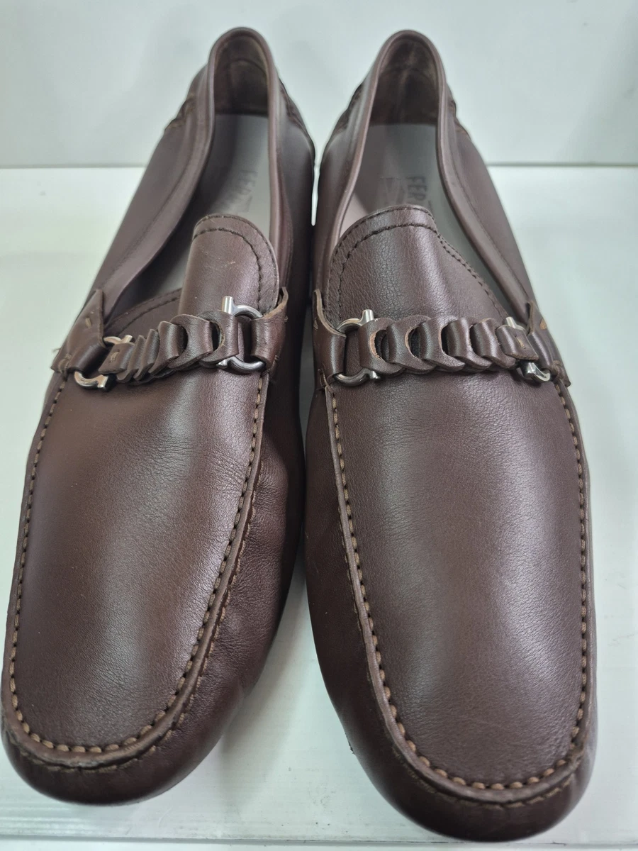 Salvatore Ferragamo Loafer Brown Casual Shoes for Men for sale | eBay