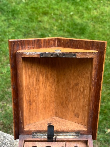 Musical Box Dog Kennel Cigar Humidor 19th Century Bronze Antique Black Forest - Picture 14 of 14