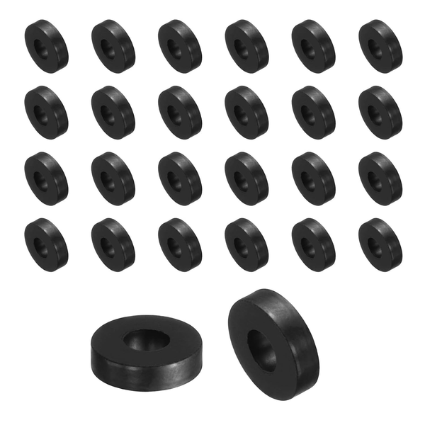 60 StüCk Gummi Unterlegscheiben 25Mm AußEndurchmesser X 8Mm Innendurchmesser X 5-image