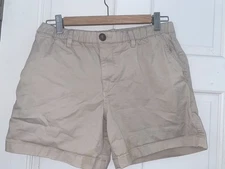 Chubbies Shorts Men's size Medium Khaki 5.5 Inseam Regular Fit Elastic Waist