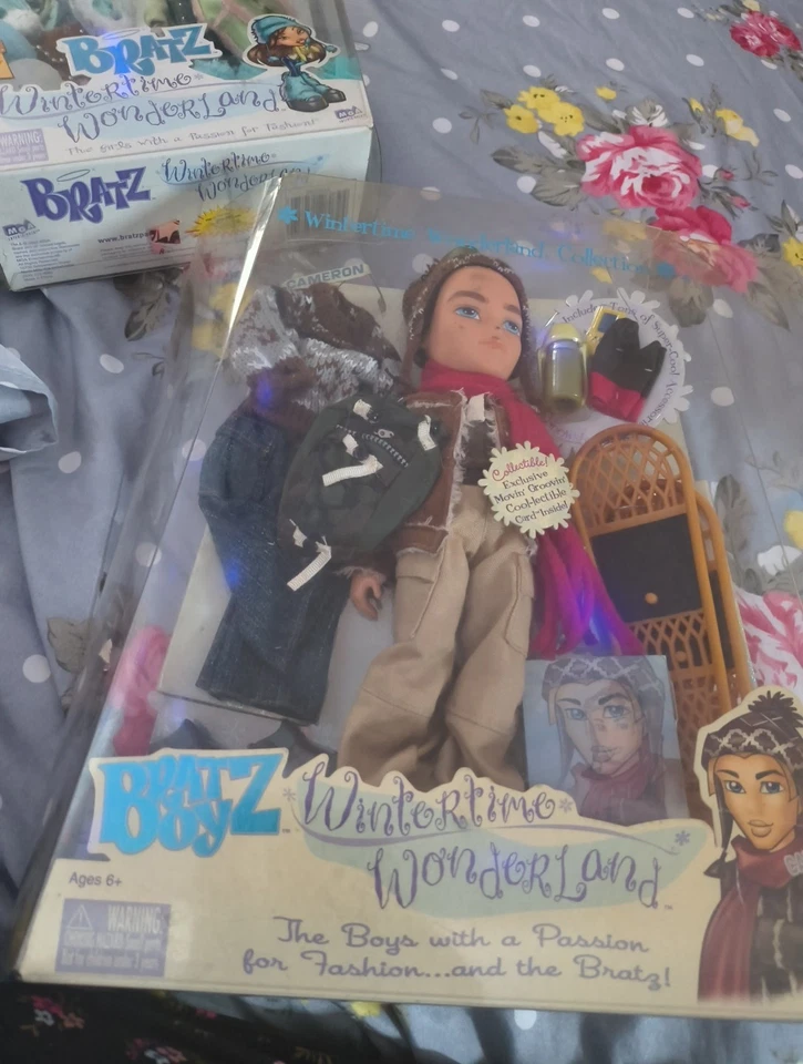 2003 MGA Entertainment Bratz Boy Doll Cameron Wintertime - Imagem 3 de 3